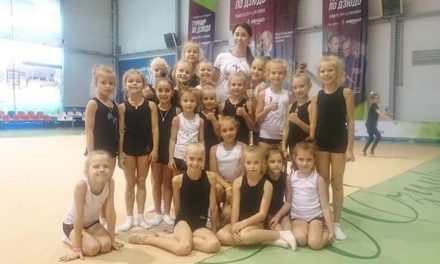 Гимнастки СК “Динамо-Ивантеевка” на УТС в Нижегородской области