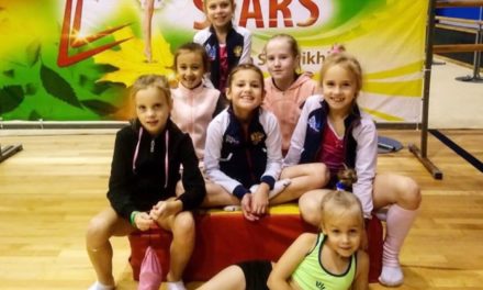 Гимнастки СК “Динамо-Ивантеевка” на УТС в Нижнем Новгороде
