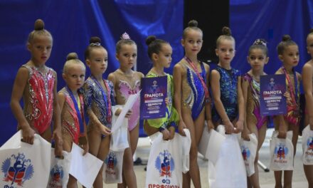Всероссийские соревнования Юные гимнастки ФСОП по художественной гимнастике.