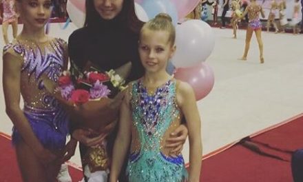 Наши гимнастки на турнире на призы чемпионки Европы Александры Ермаковой.